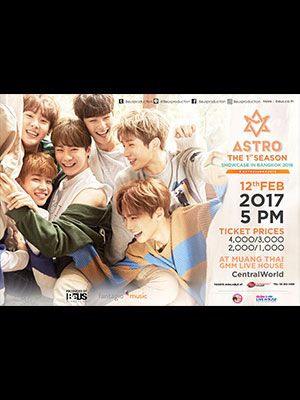 ASTRO THE 1st SEASON SHOWCASE in BANGKOK 2016