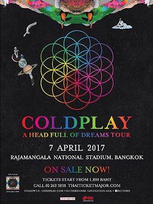 COLDPLAY A HEAD FULL OF DREAMS TOUR