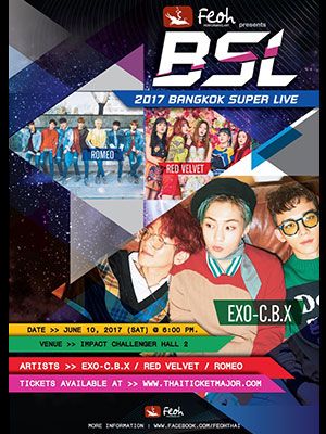 Feoh Presents 2017 BANGKOK SUPER LIVE