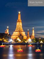 ลอยกระทง พร้อมดินเนอร์ริมน้ำ ณ โรงแรมริวา เซอร์ยา