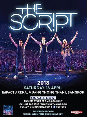 The Script live in Bangkok