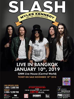 SLASH Featuring Myles Kennedy Live in Bangkok