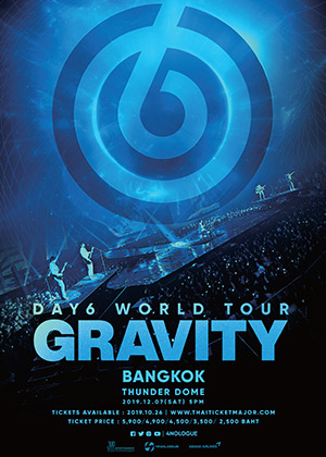 DAY6 WORLD TOUR ‘GRAVITY' in BANGKOK