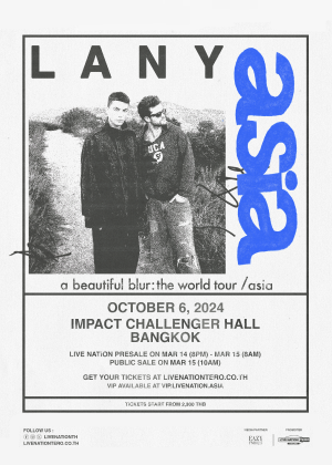 LANY - a beautiful blur: the world tour 2024<br>(Venue changed)
