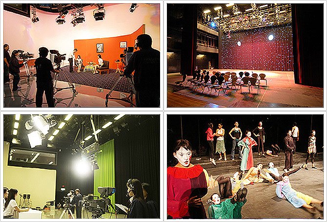 โรงละคร Black Box Theatre มหาวิทยาลัยกรุงเทพ วิทยาเขตรังสิต