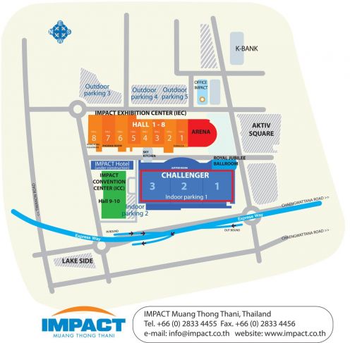 อิมแพค ชาเลนเจอร์ ฮอลล์ 1-3 เมืองทองธานี