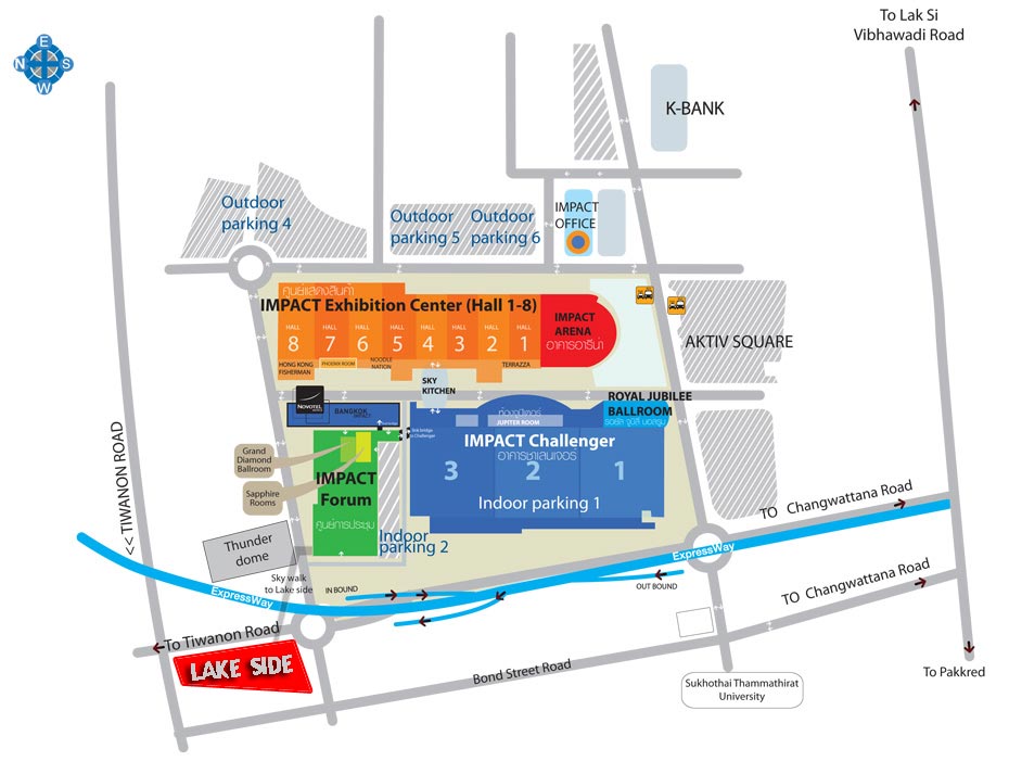 ริมทะเลสาบ เมืองทองธานี