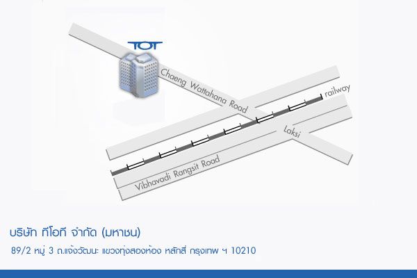 หอประชุมใหญ่ ที.โอ.ที. สำนักงานใหญ่ ถนนแจ้งวัฒนะ