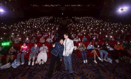 เติมเต็มความคิดถึง!! ประมวลภาพ คริส-สิงโต ปาโมเมนต์ความฟิน ร่วมดูตอนแรกซีรีส์ เพราะแฟนเก่าเปลี่ยนแปลงบ่อย The Ex-Morning